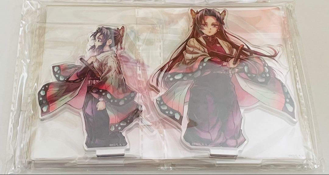 鬼滅の刃 WEBSHOPくじ 繋ぐ 胡蝶しのぶ 胡蝶カナエ C賞アクリル