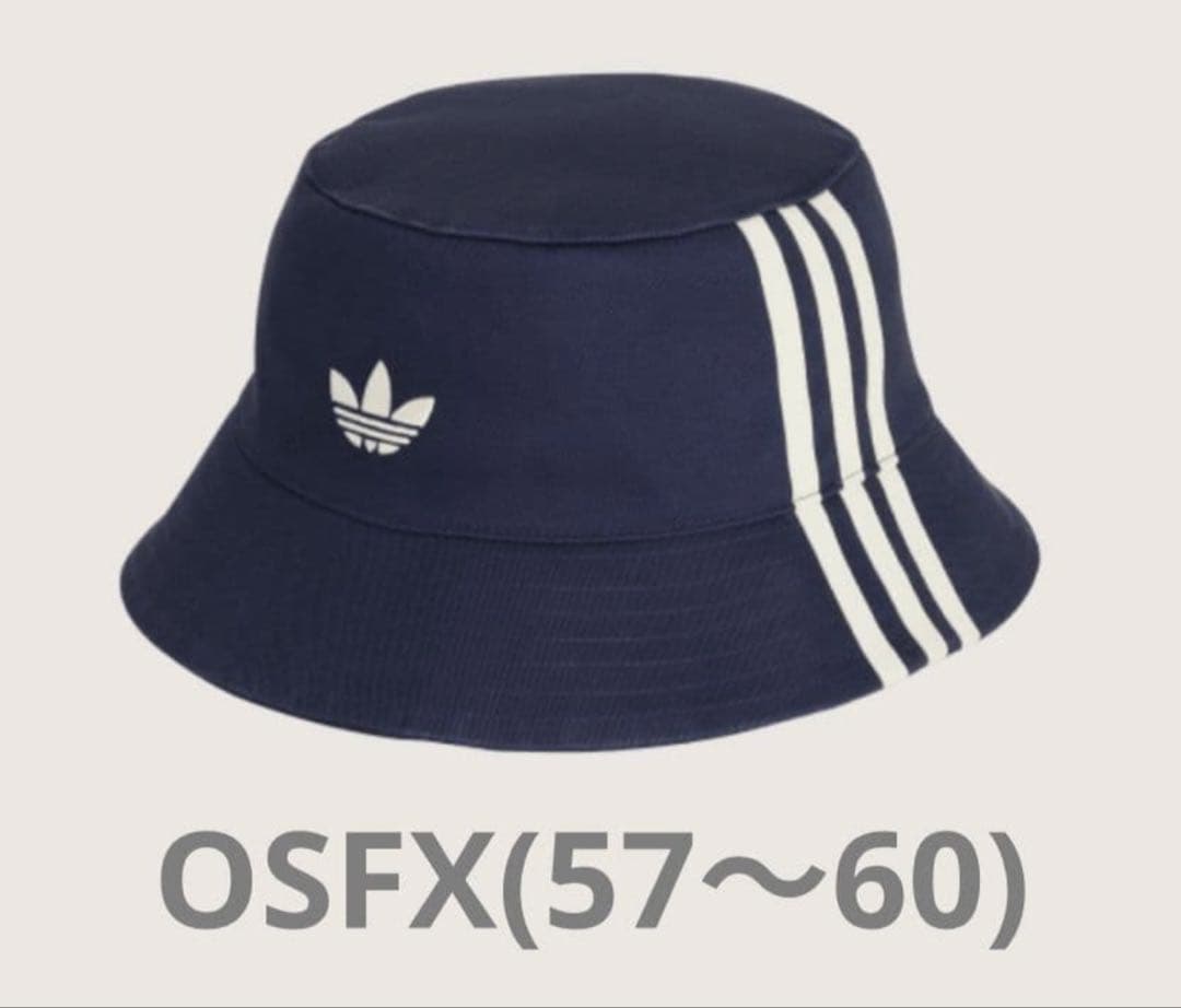 Oasis Adidas バケットハット ネイビー 新品 - メルカリ