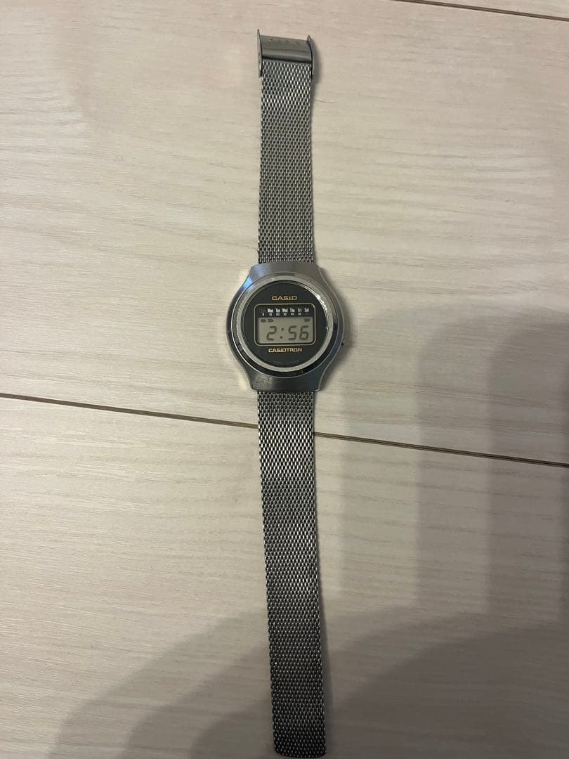 山*色様 CASIO CASIOTRON 腕時計 カシオトロン 70年代 カシオの「オモシロ時計」物語 Vol.1 : 1976年発売「カシオトロン X-1