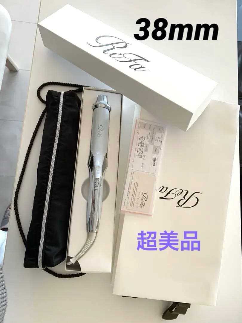 リファ ReFa カールヘアアイロン ホワイト 38mm RE-AV-02A 楽天市場】MTG リファ カールアイロン プロ 38mm ホワイト RE-AV-02A