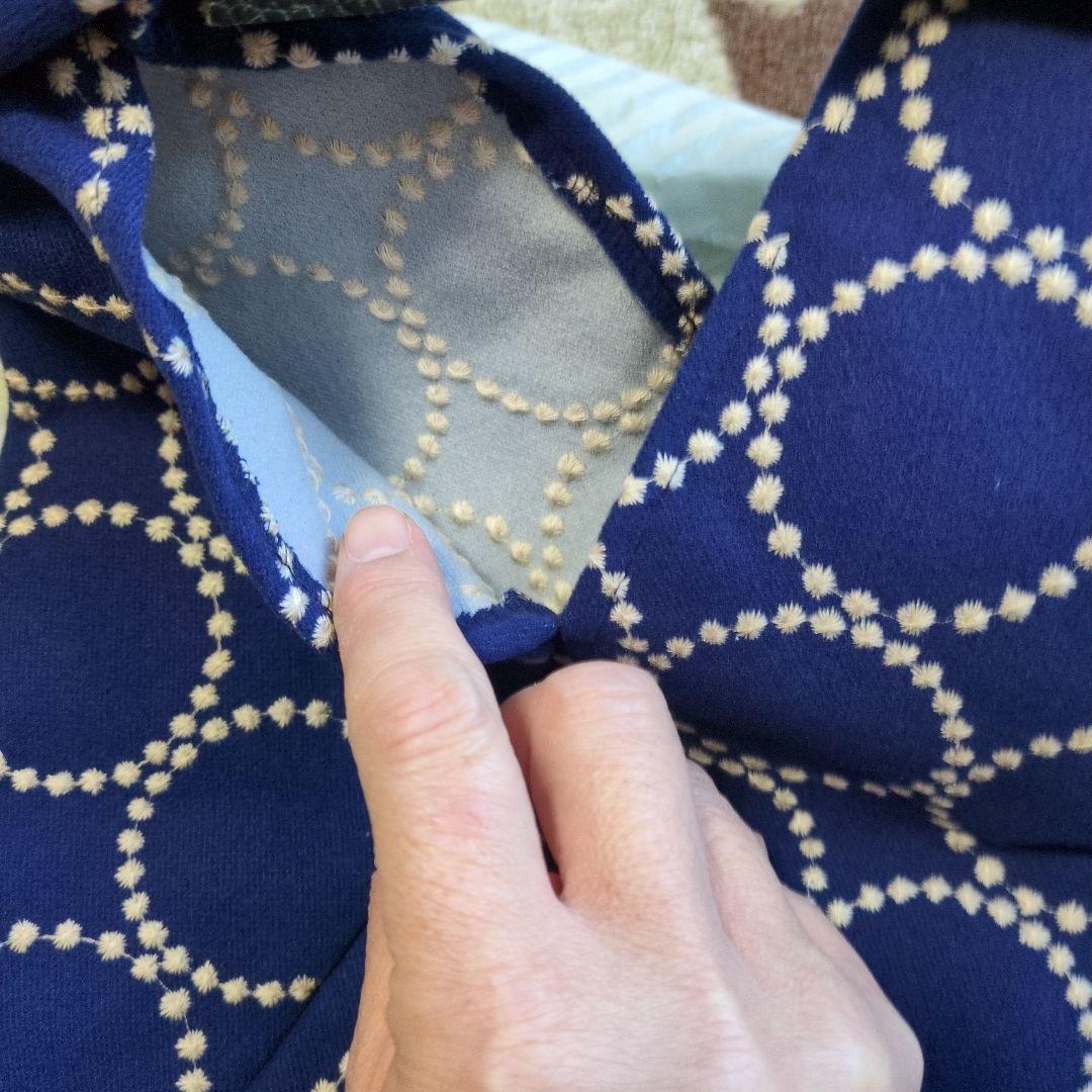 三島家具 ミナペルホネン あずま袋 ネイビー - メルカリ