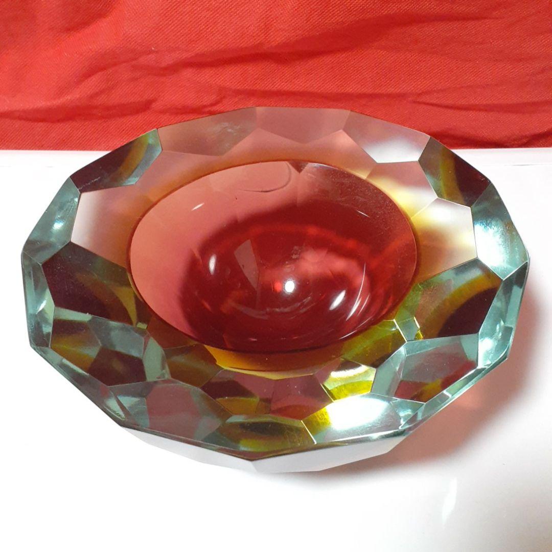 高級アッシュトレイ イタリア ムラーノガラス 2.9kg - メルカリ