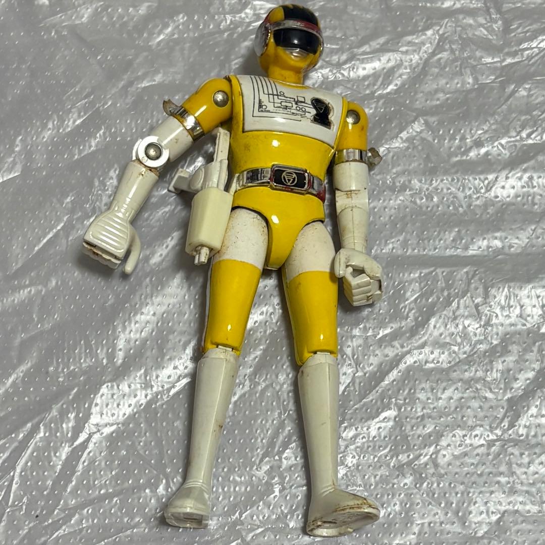 超電子バイオマン バイオイエロー 超合金 フィギュア - メルカリ