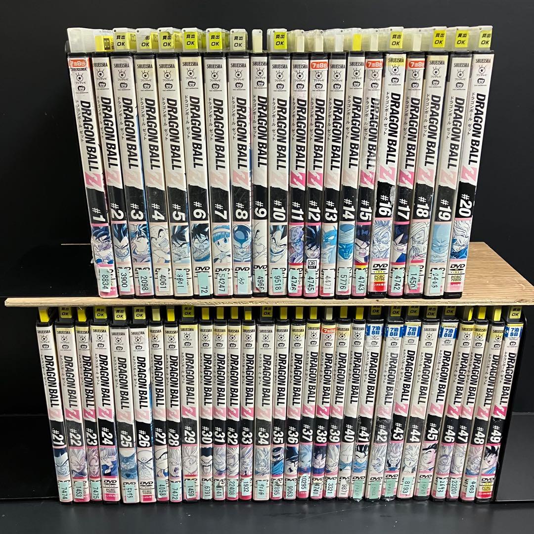 ドラゴンボールZ レンタルDVD アニメ 全巻完結セット - メルカリ