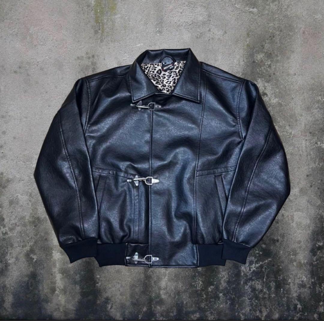 ベルベット ファイヤーマンジャケット ブラック - メルカリ