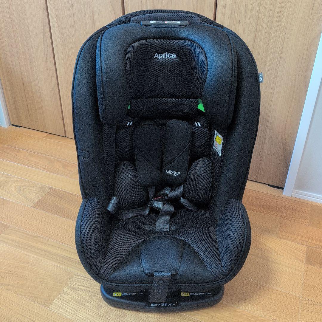 まつこ Aprica ジュニアシート アップリカ ライドクルー ISOFIX AB ブラック 身長100cm～150cm