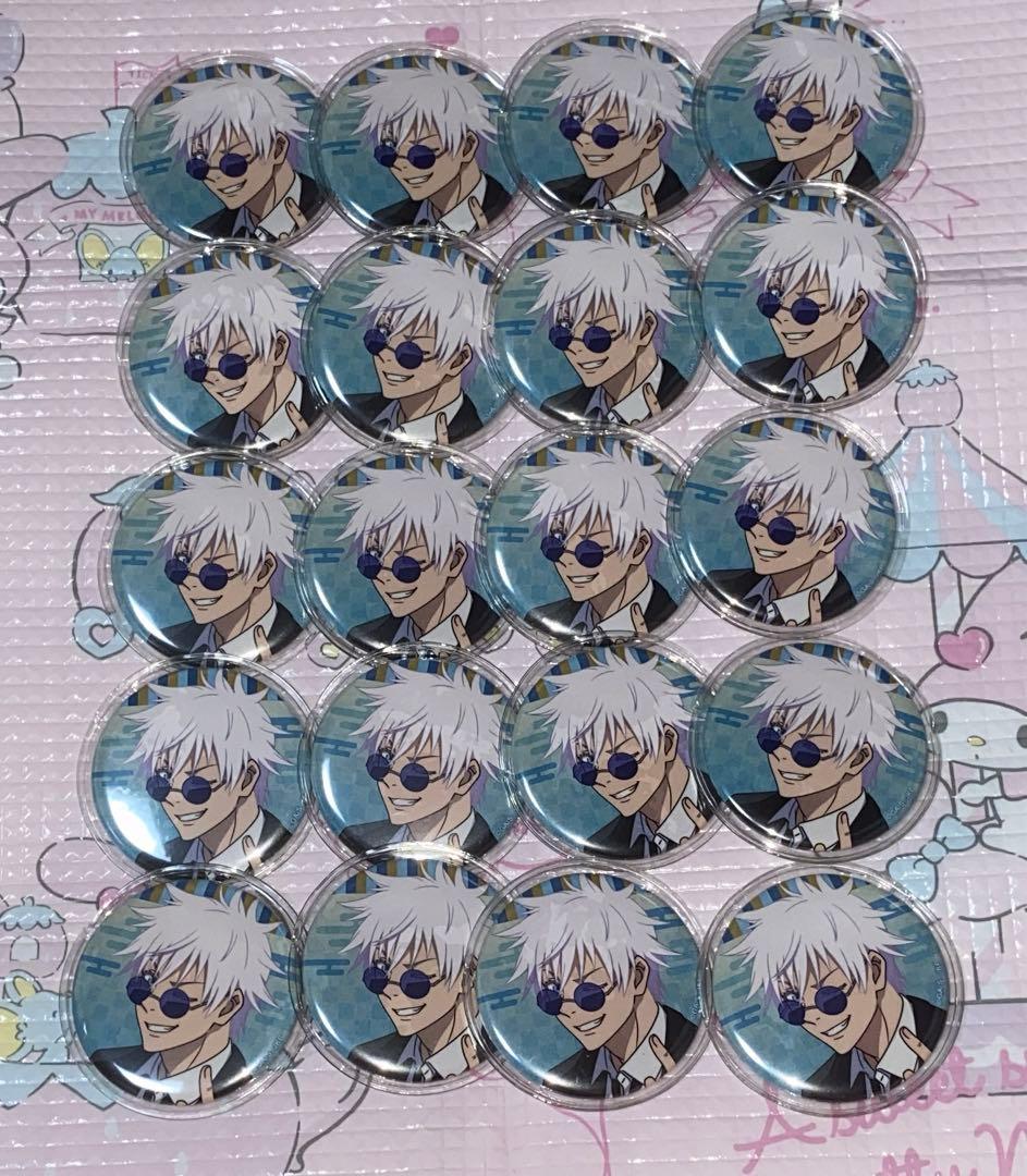 ‪‪❤︎‬祓ったれ本舗 五条悟 缶バッジ 20点‪‪❤︎‬ 呪術廻戦 きらきら缶バッジ Japanese Sweets ver. 五条悟[KADOKAWA