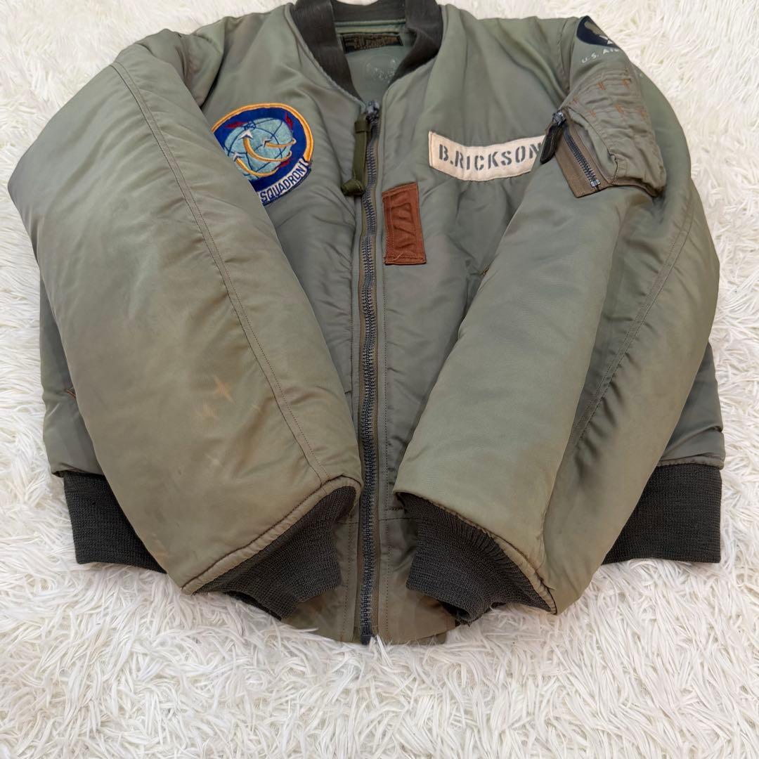 763 バズリクソンズ MA-1フライトジャケット L ワッペン M13412 楽天