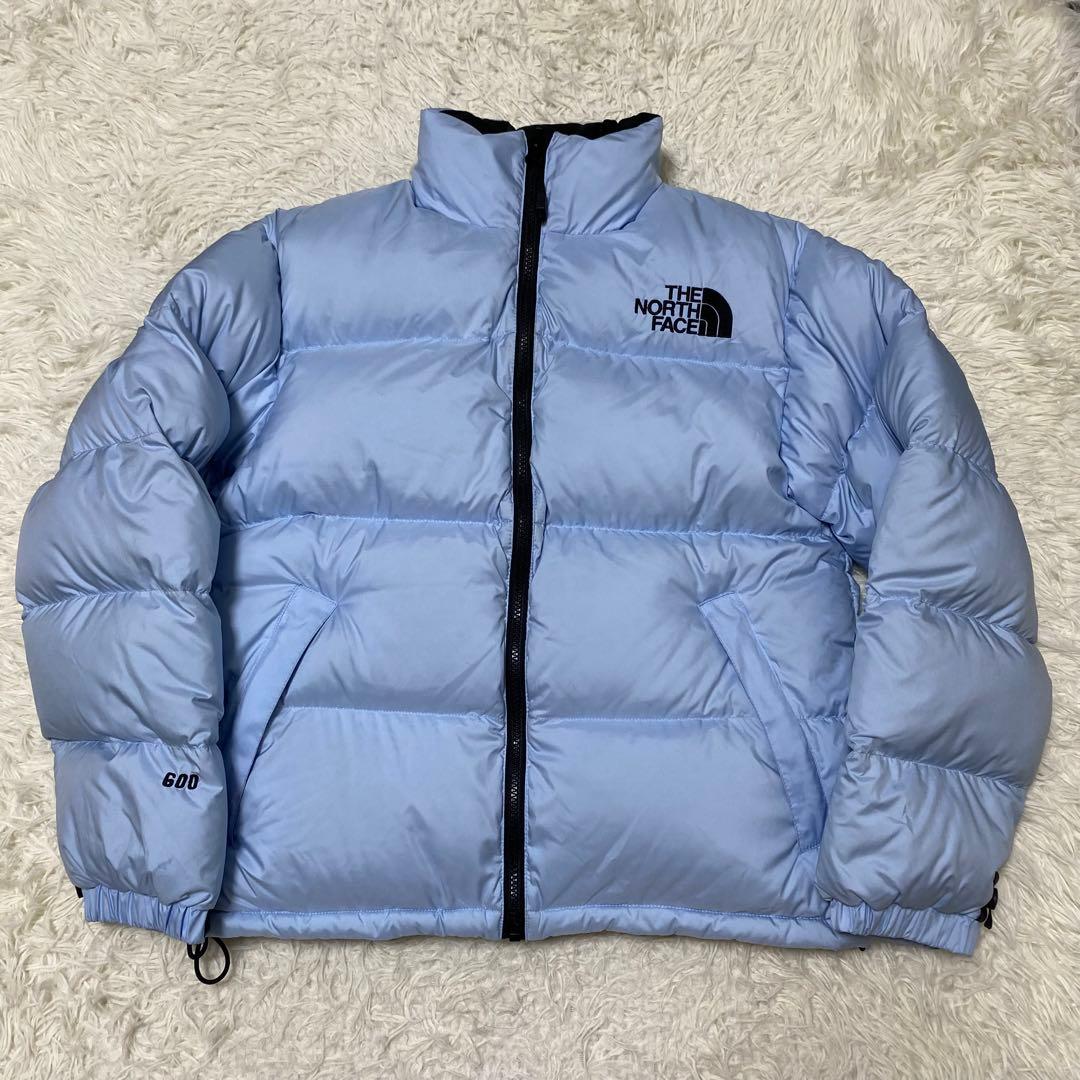 ノースフェイス ヌプシ メンズ S 600fill スカイブルー ダウン - メルカリ