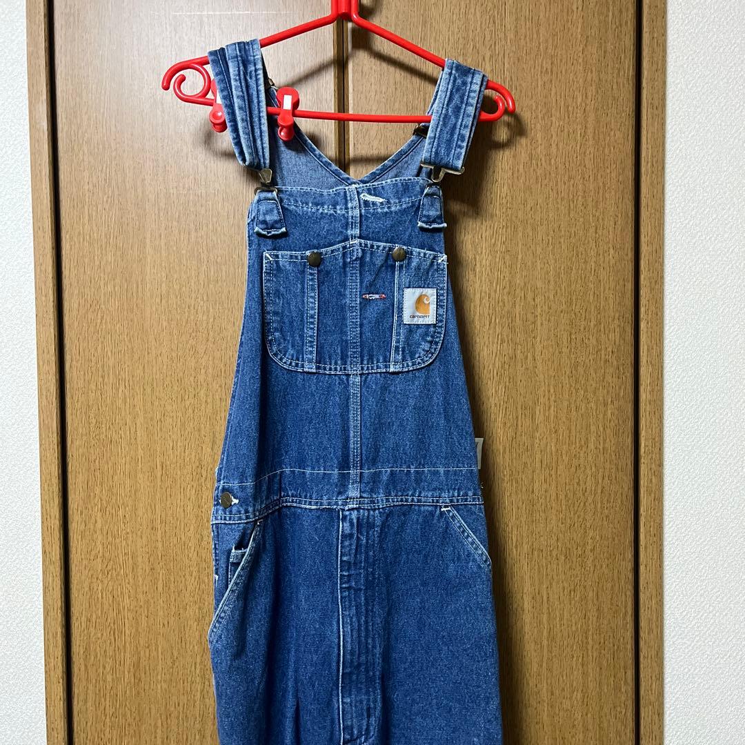 Carhartt デニムオーバーオール 32 x 32 - メルカリ