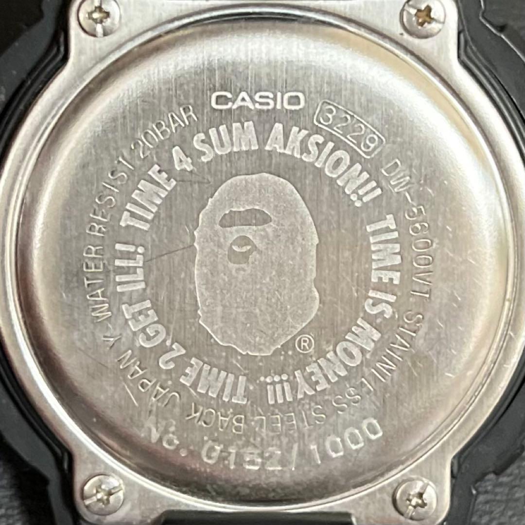 A BATHING APE × G-SHOCK DW-5600VT限定1000本 - メルカリ