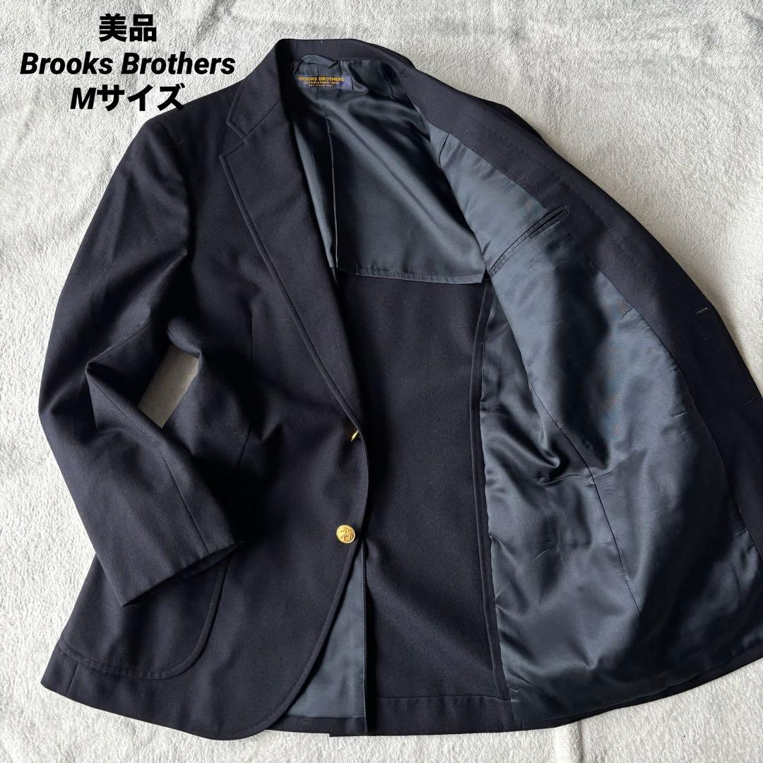 美品 Brooks Brothers テーラードジャケット 金ボタン M 紺 - メルカリ