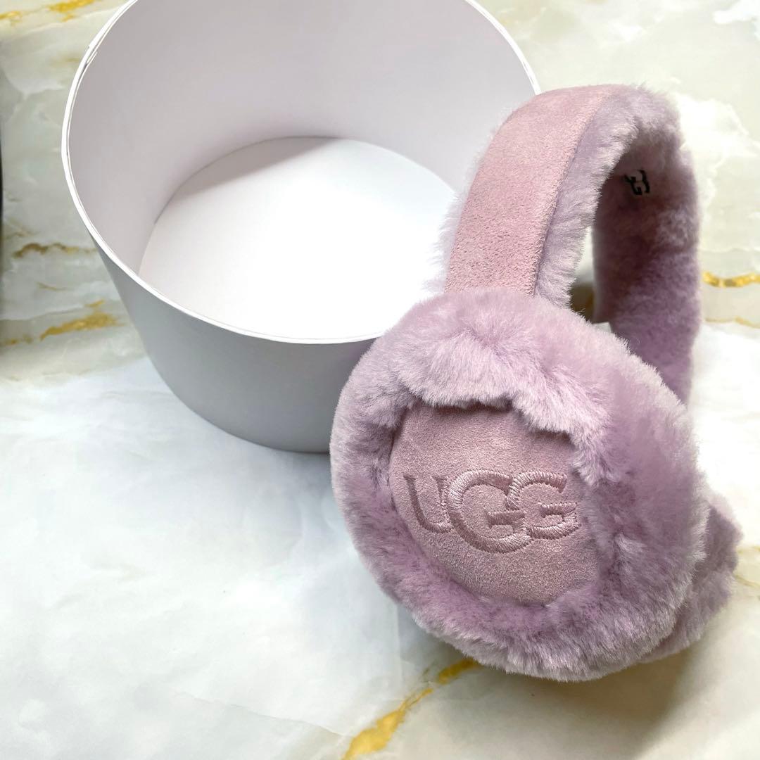 新品未使用】UGG ライラック シープスキン イヤマフ イヤーマフラー 05