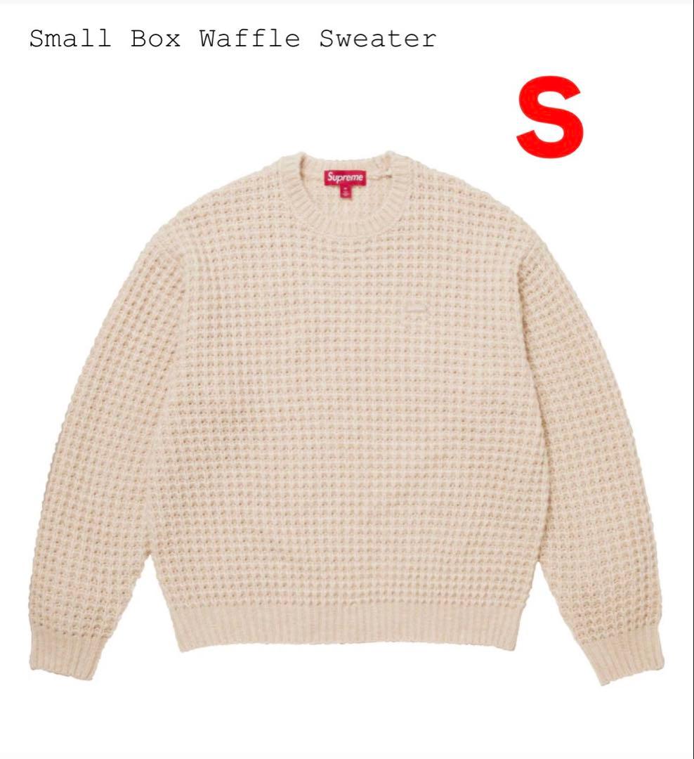 Supreme Small Box Waffle Sweater Natural - メルカリ
