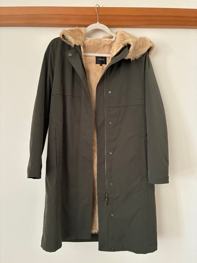 Theory モッズコート Sサイズ オリーブグリーン - メルカリ