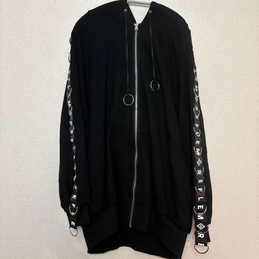 REFLEM/レフレム』DリングロゴテープZIPパーカー - メルカリ