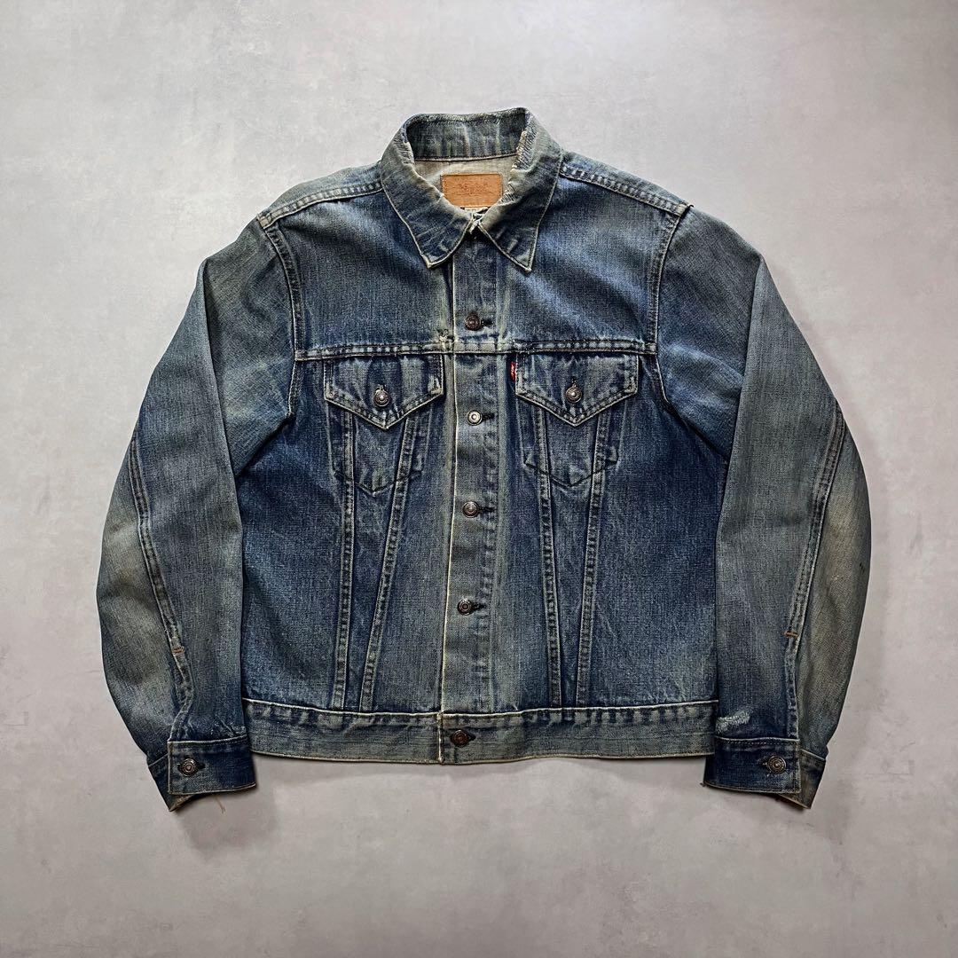 60s LEVI'S 70505 4th BIGE デニムジャケット 529 - メルカリ