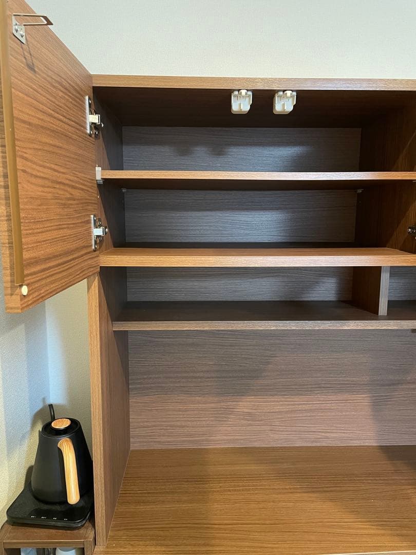 ニトリ キッチンボード エトナ 幅105 食器棚 - メルカリ