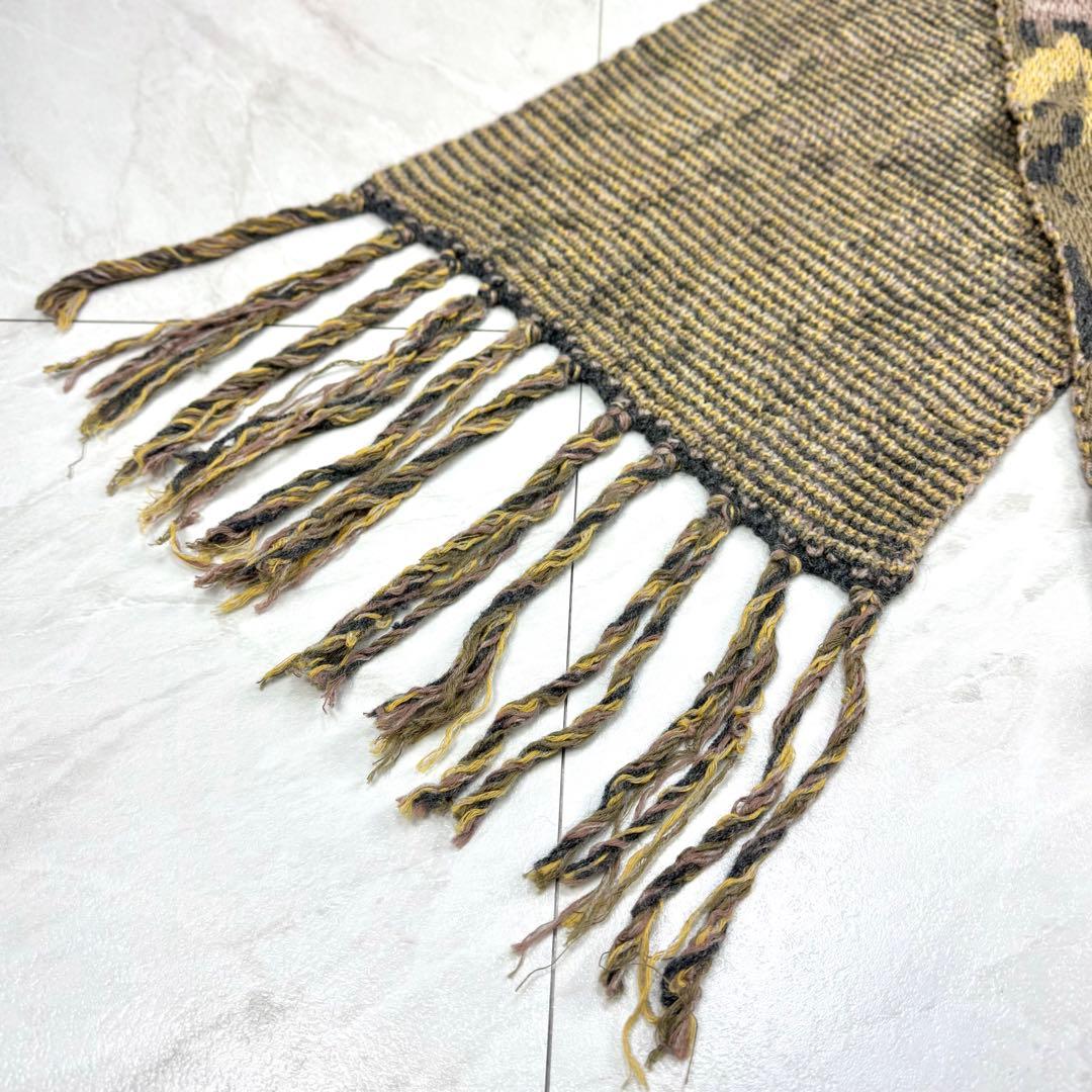 未使用に近い NICENESS ナイスネス STEWART ニット ストール - メルカリ