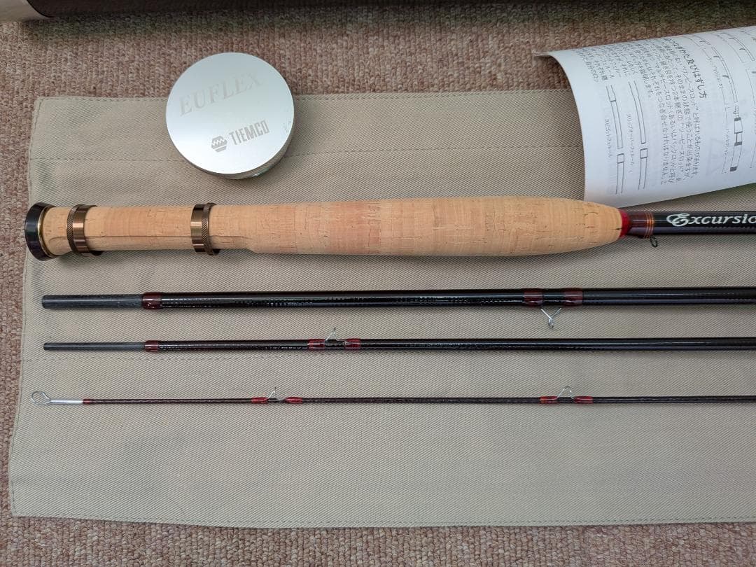 新品未使用】ティムコEUFLEX Excursion 795/4グラスロッド - メルカリ