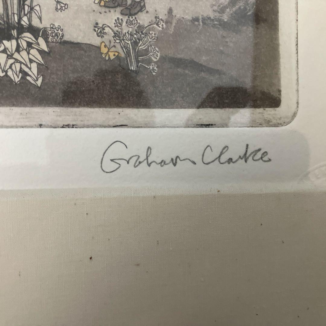 銅版画 グラハムクラーク 「バーミンテリ」 - メルカリ