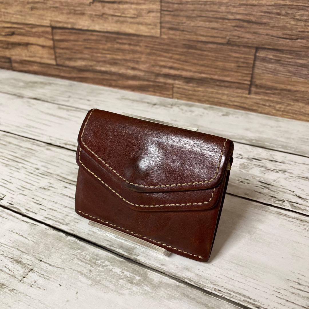 土屋鞄製造所 ディアリオ ツインコインケース ブラウン - メルカリ