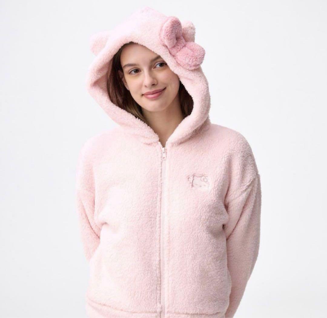 gu マシュマロフィールフルジップパーカー サンリオキャラクターズ