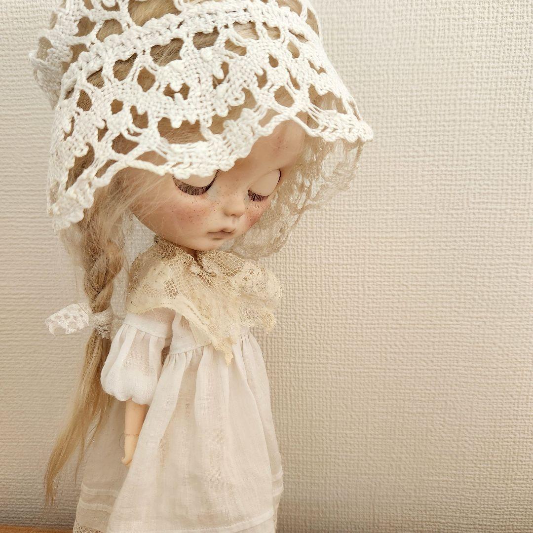 ブライス用アウトフィット アンティークレースボネのセット - メルカリ