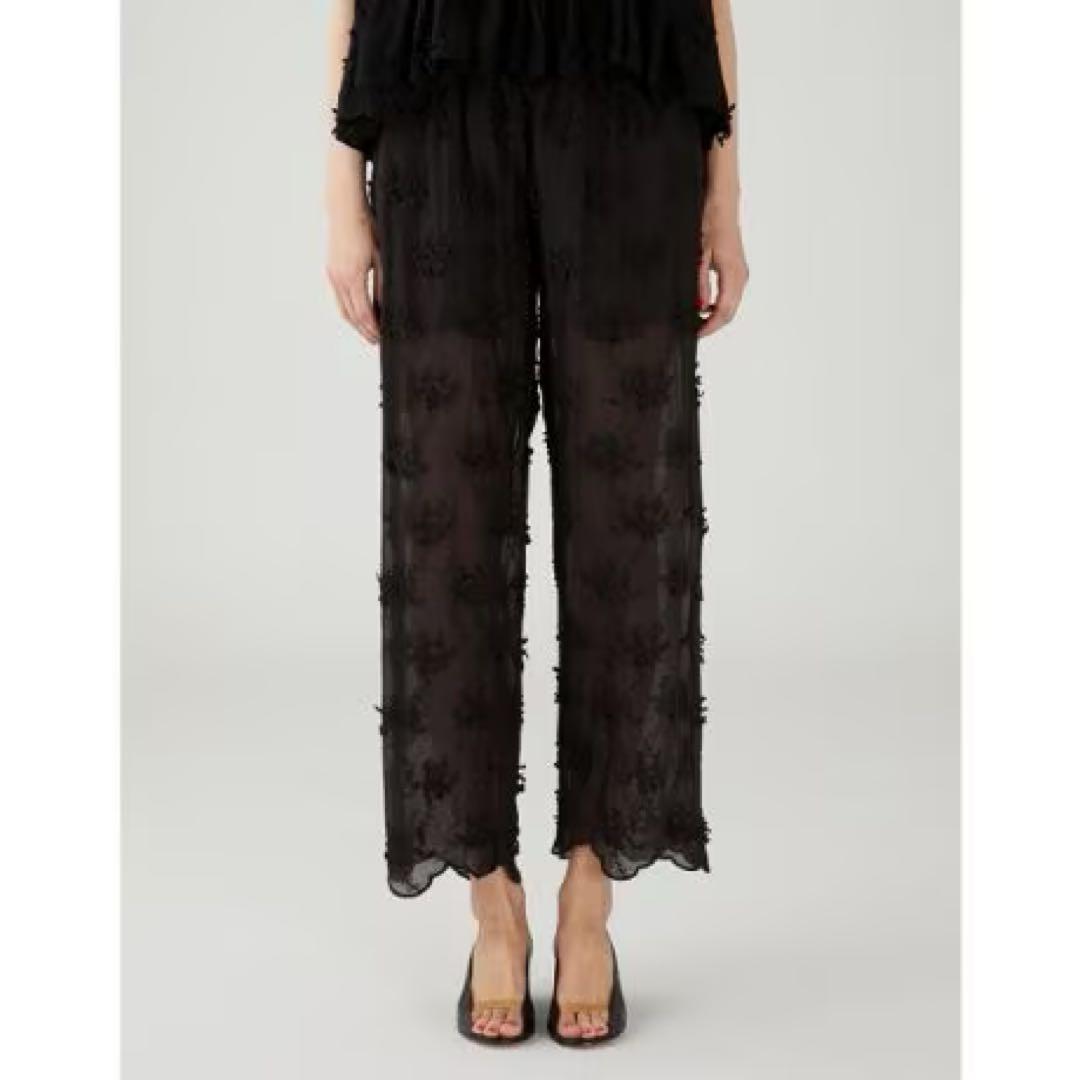 新品タグあり】crinkle crinkle crinkle ブラック パンツ