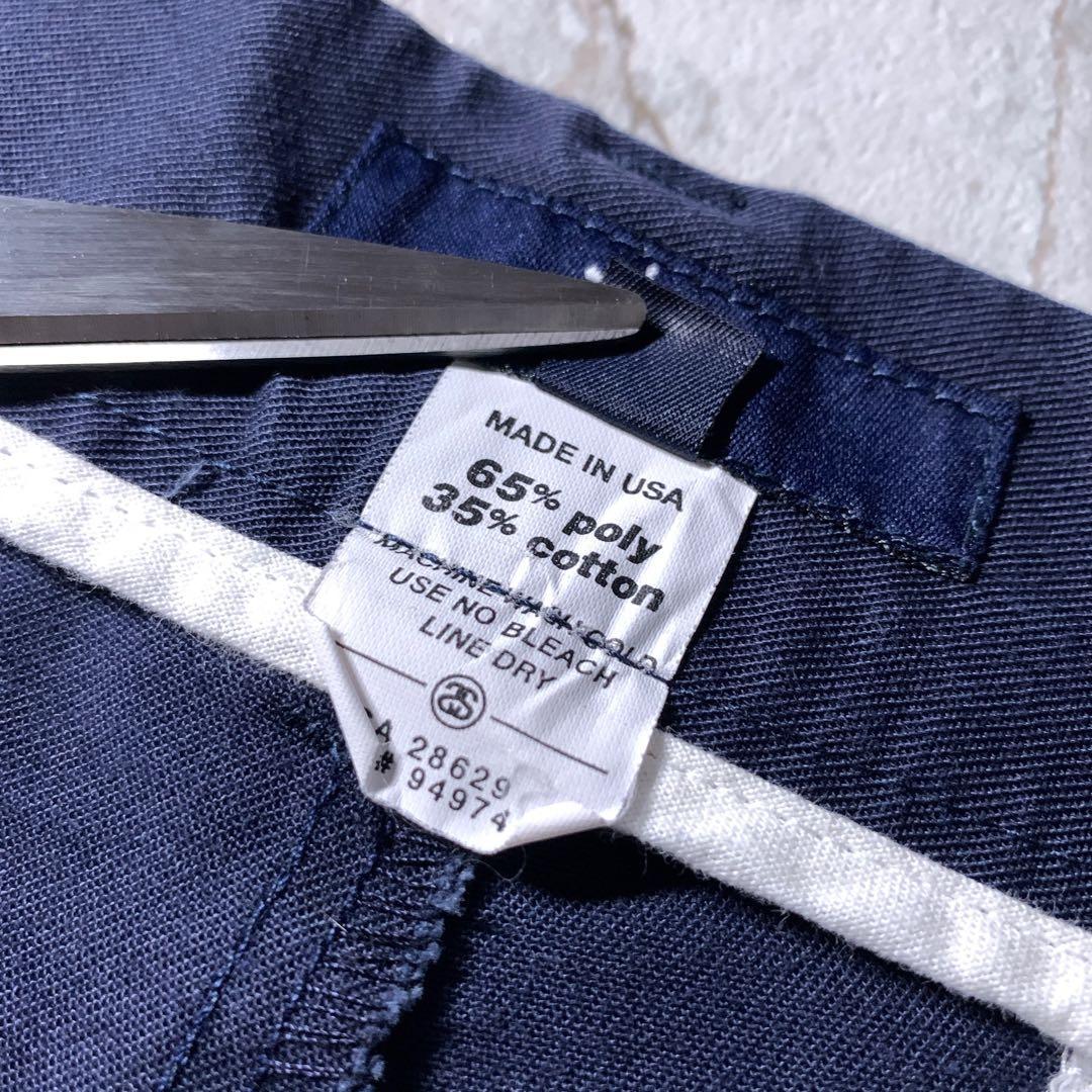 L*u様 USA製 90s〜 old stussy バギー ワイド 膝下 ショー - メルカリ