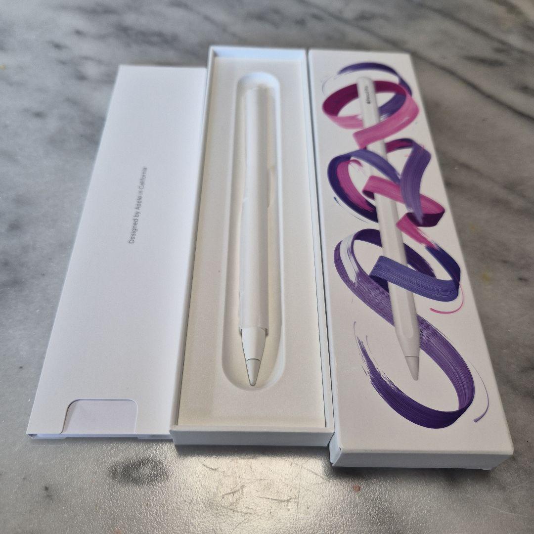 Apple Pencil Pro ホワイト 専用ケース付き - メルカリ