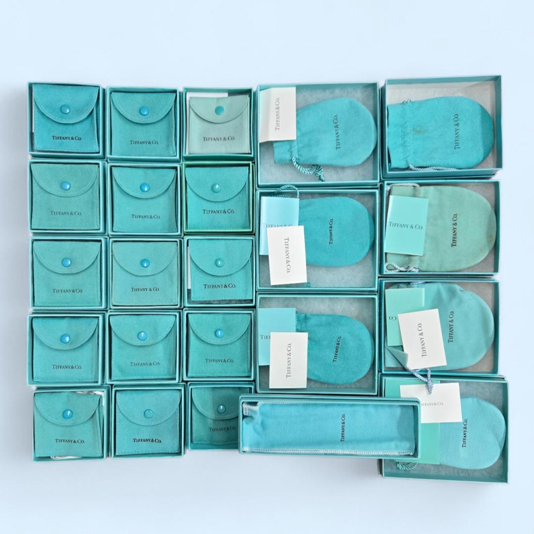 ④ティファニー 空箱・保存袋 23個 まとめ売り 純正 正規品 巾着袋