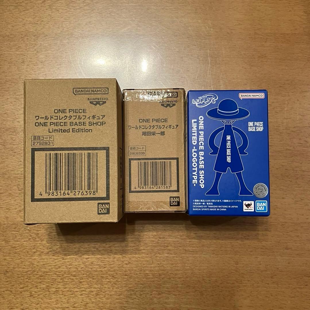 ワンピースベースショップ ワールドコレクタブルフィギュア 2種