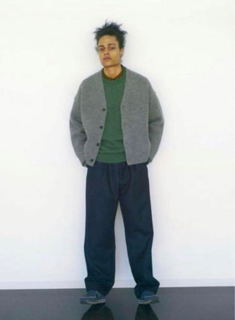 AURALEE SUPER MILLED KNIT BIG CARDIGAN - メルカリ