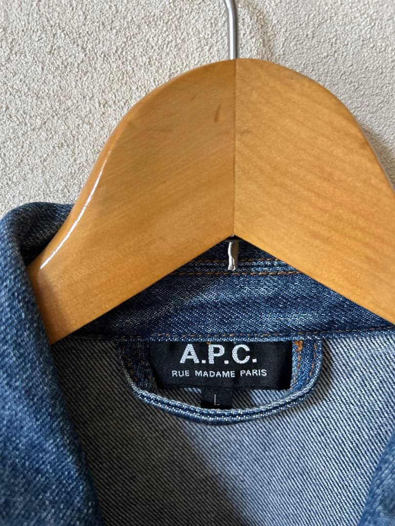 アーペーセー APC デニム ジャケット L カバーオール - メルカリ
