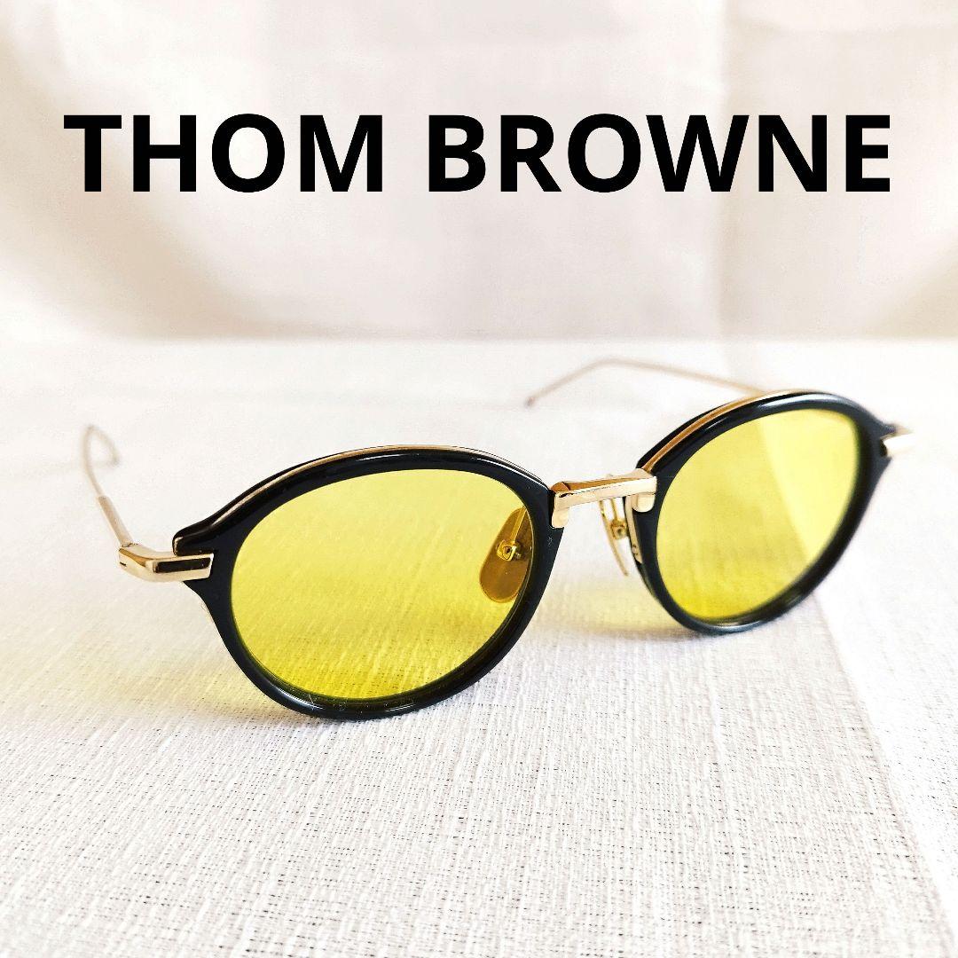 美品✨THOM BROWNE サングラス TB-011A-46 登坂広臣着用 - メルカリ