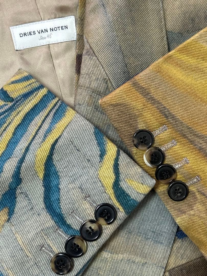 《未使用品》DRIES VAN NOTEN ダブルブレスト　テーラードジャケット