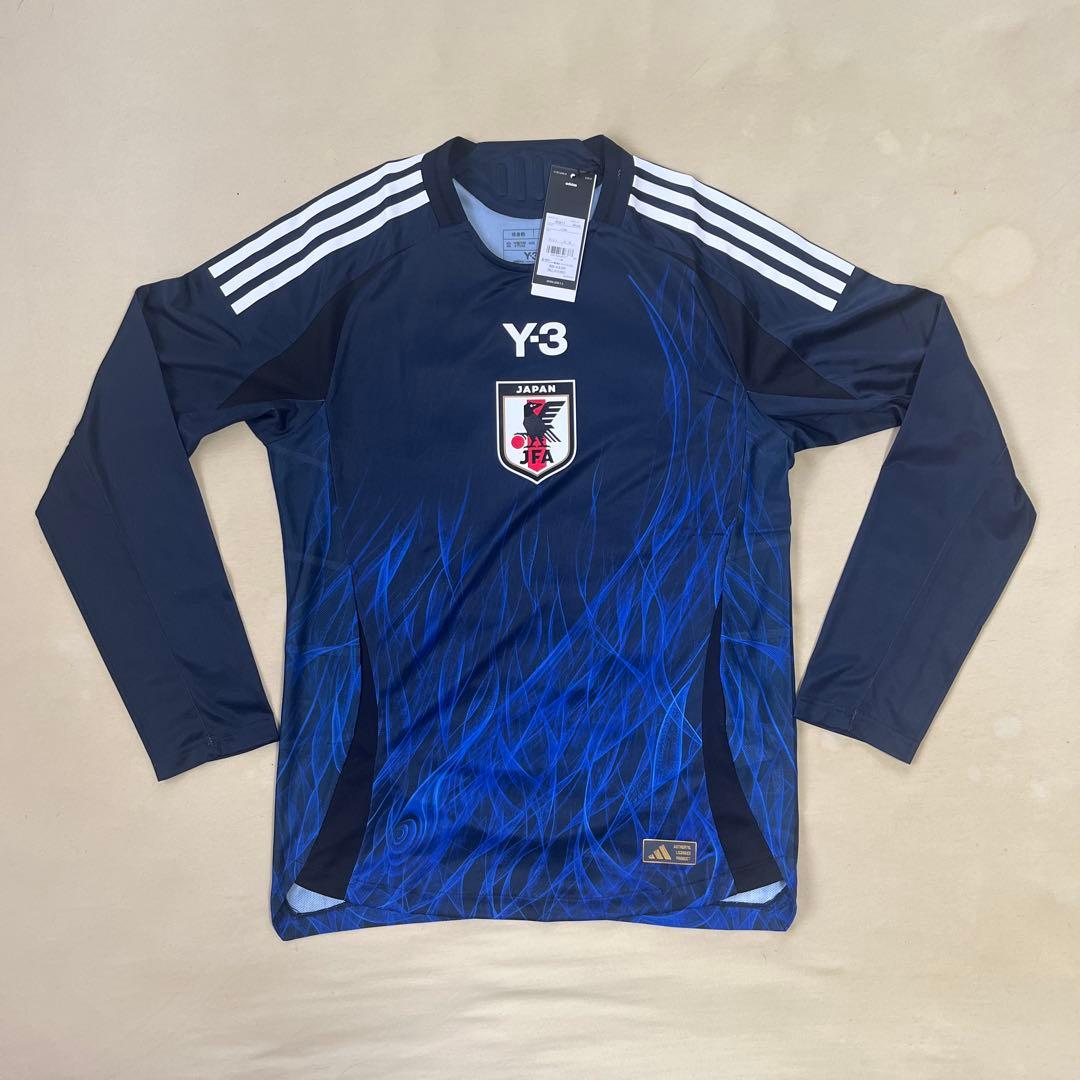 日本代表 ユニフォーム 長袖 オーセンティック Lサイズ 正規品 Y-3 2024/25 日本代表 ホーム 長袖 ユニフォーム Y-3-KICKO – Kicko