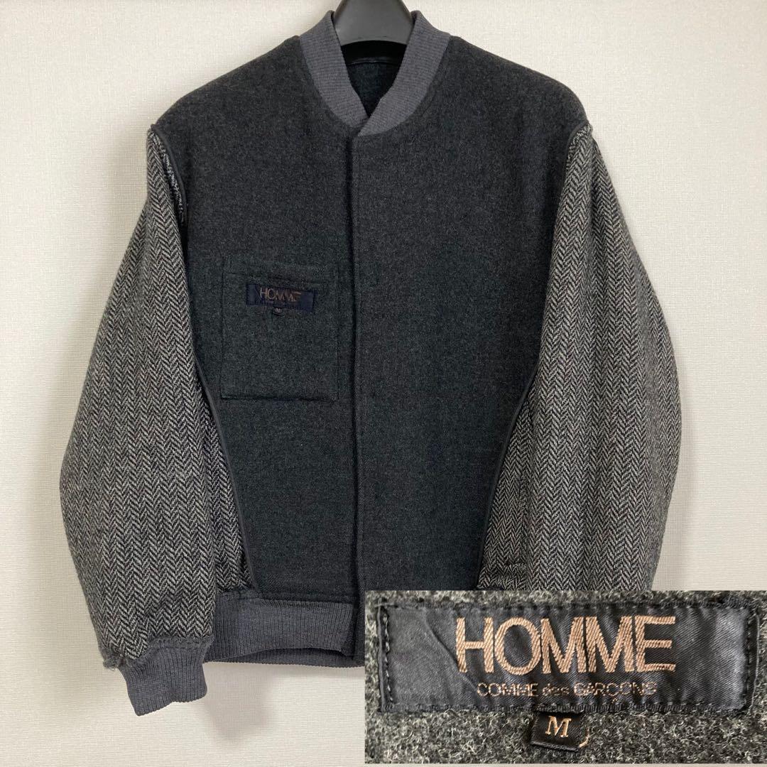 80s デカオム コムデギャルソンオム アーカイブ ブルゾン リバーシブル