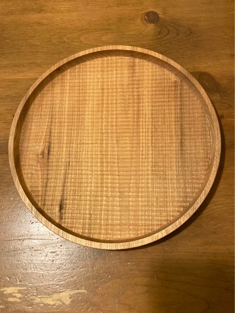 お値下げ]ki-to-te 前田 充 丸盆 30cm くるみ - メルカリ