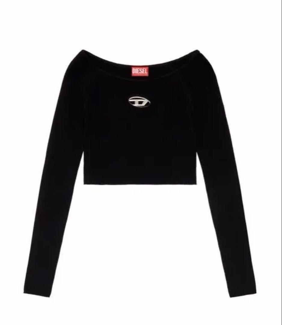 トップス Off-the-shoulder top in ribbed knit Off Shoulder Ribbed Knit Top (Online Only) – Seven x Seven