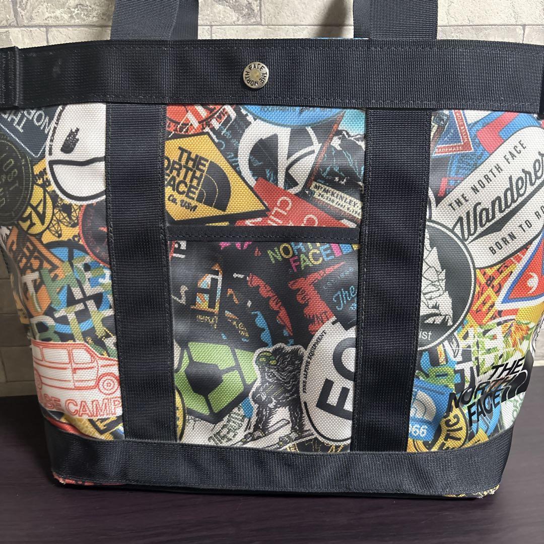 希少！ノースフェイス BCギア トートバッグ ステッカープリント - メルカリ