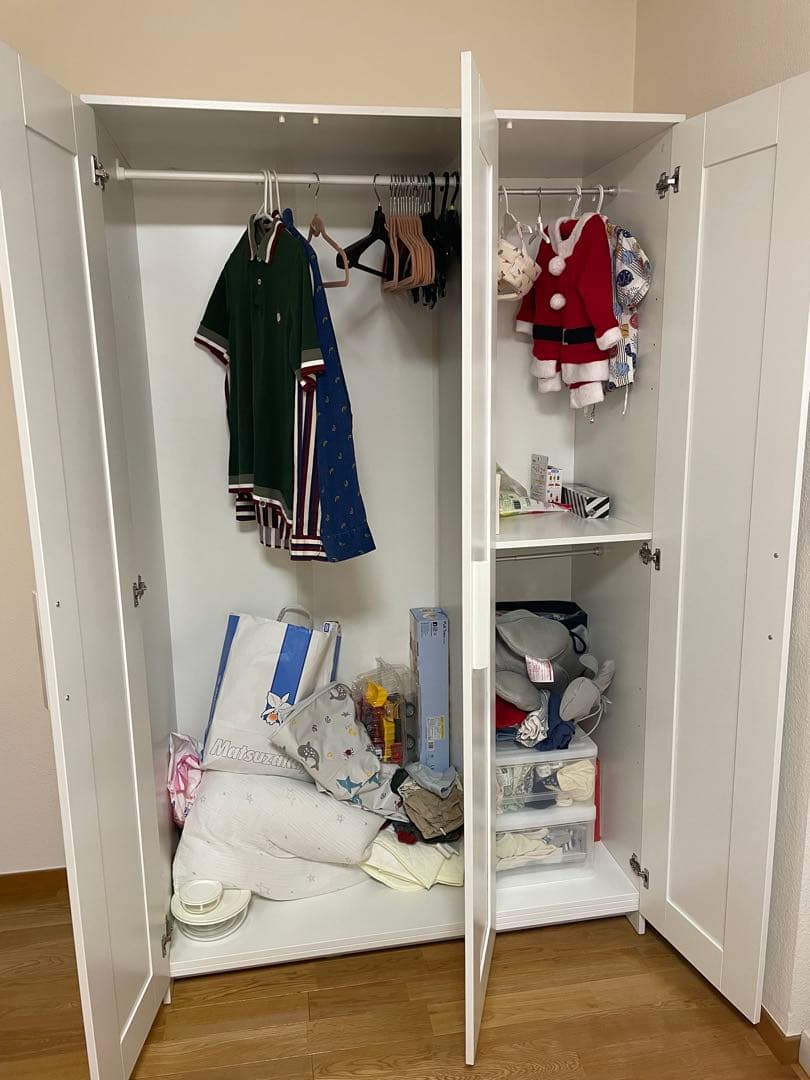 Sumaさん限定 IKEA BRIMNES ブリムネス ワードローブ - メルカリ