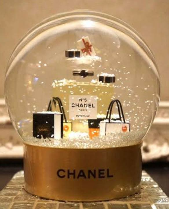 シャネル レア☆ノベルティ 限定 スノードーム☆CHANEL サブリマージュ