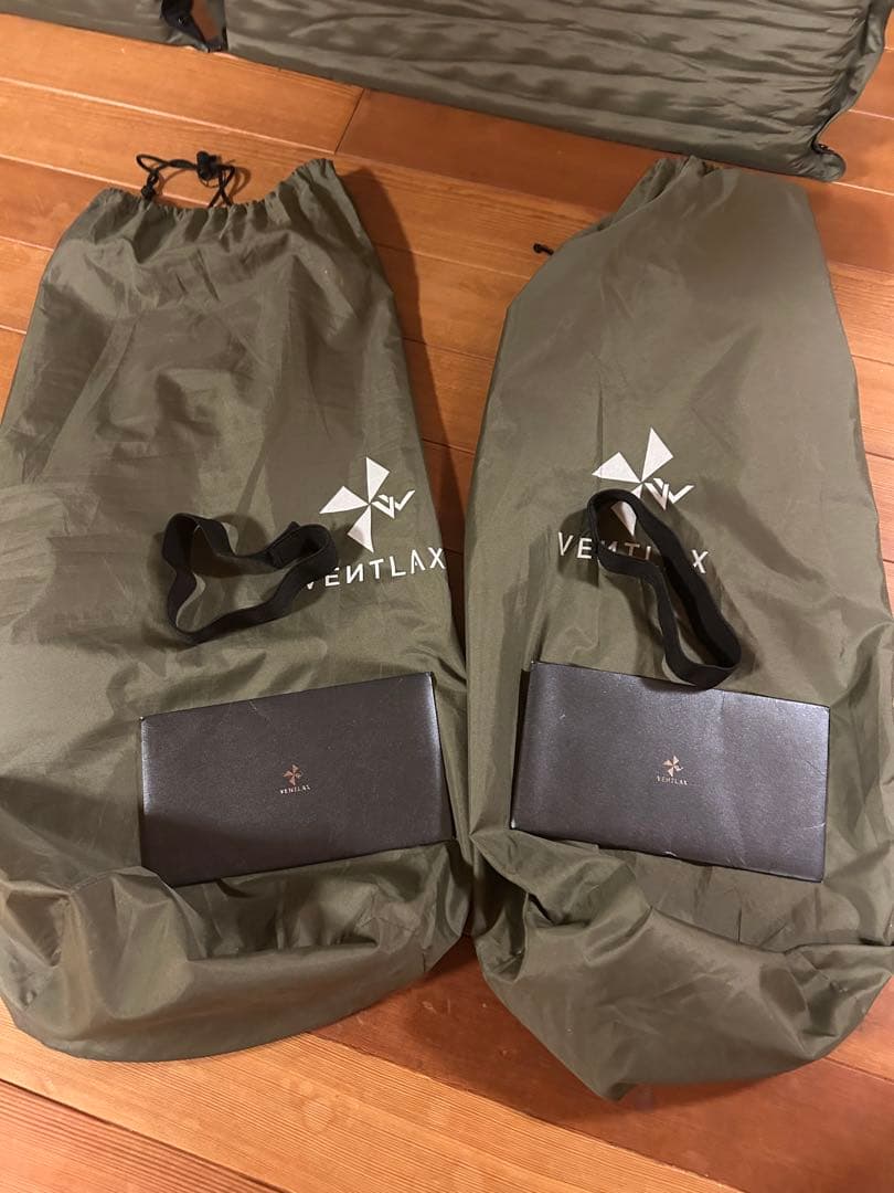 VENTLAX スリーピングマット オリーブグリーン コヨーテ 4枚セット