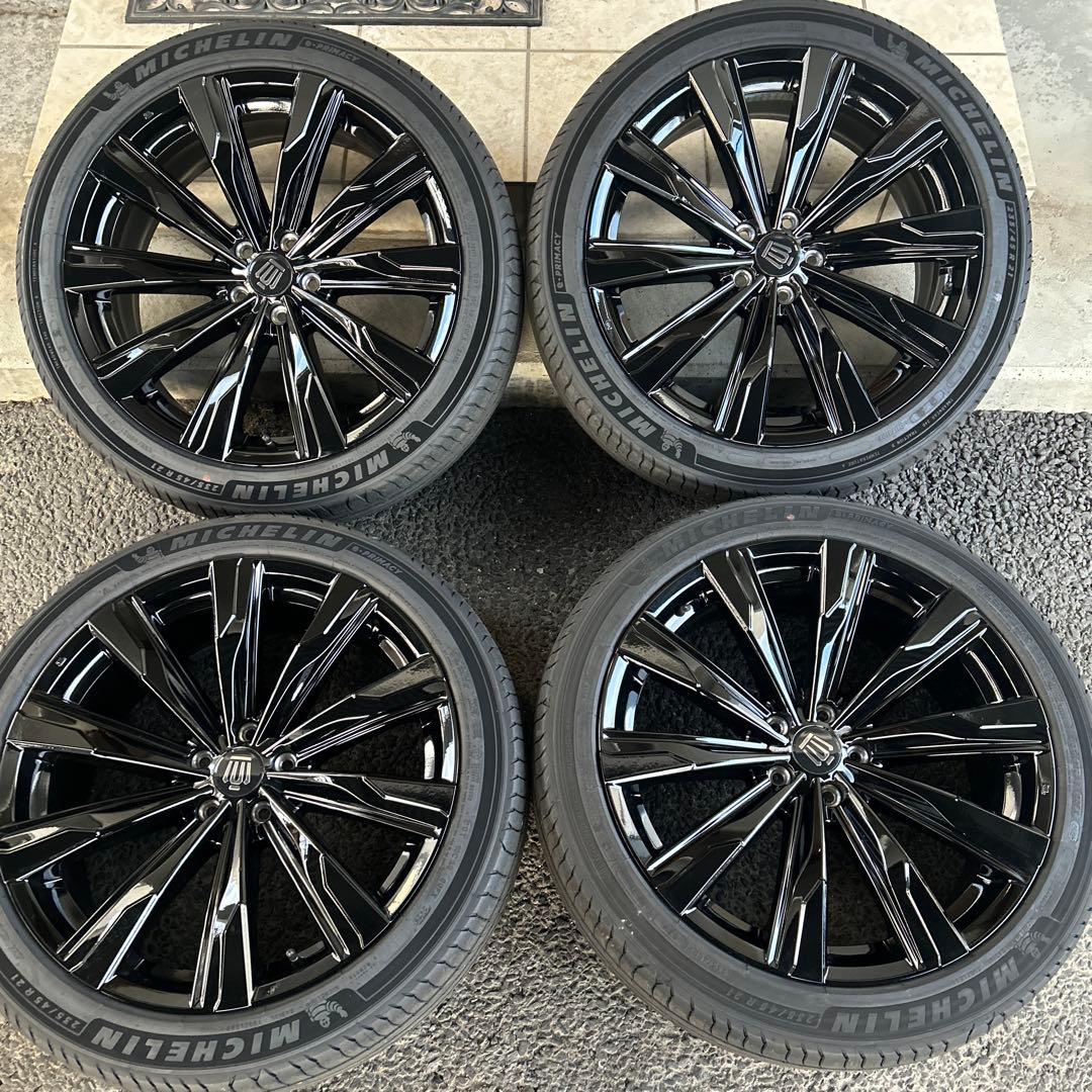 専用】クラウンスポーツZ純正ホイール＋ミシュラン235/45R21 セット