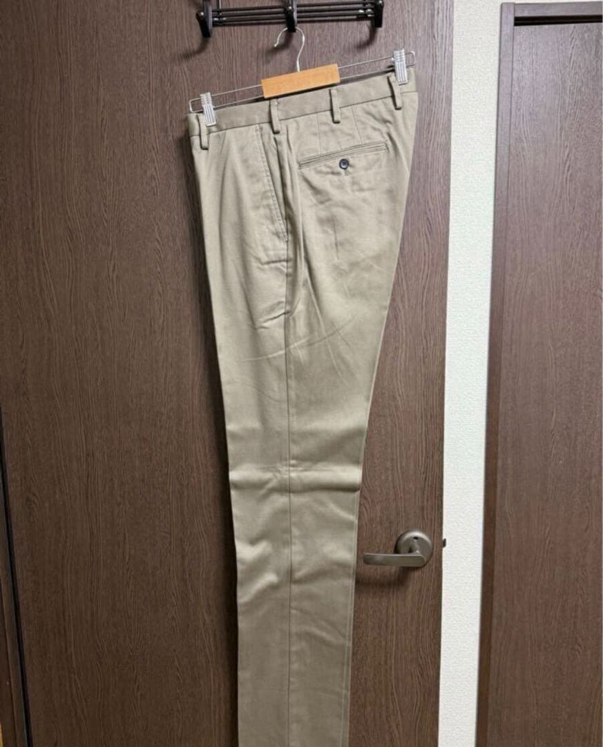 ウエスト82新品未使用！NEWYORKER！秋冬チノパン！ダークベージュ！訳