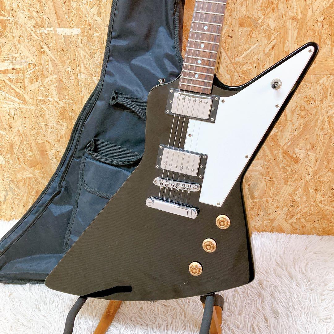 maison メイソン　エクスプローラー　エレキギター　ケース付き maison メイソン エクスプローラー エレキギター ケース付き maison