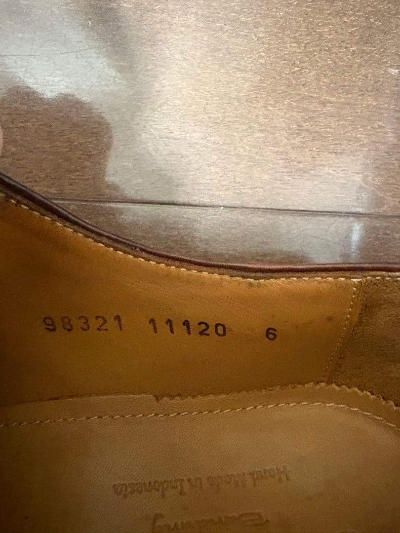 ジャランスリワヤ　ブラウン　6 シューツリー付　25.5cm