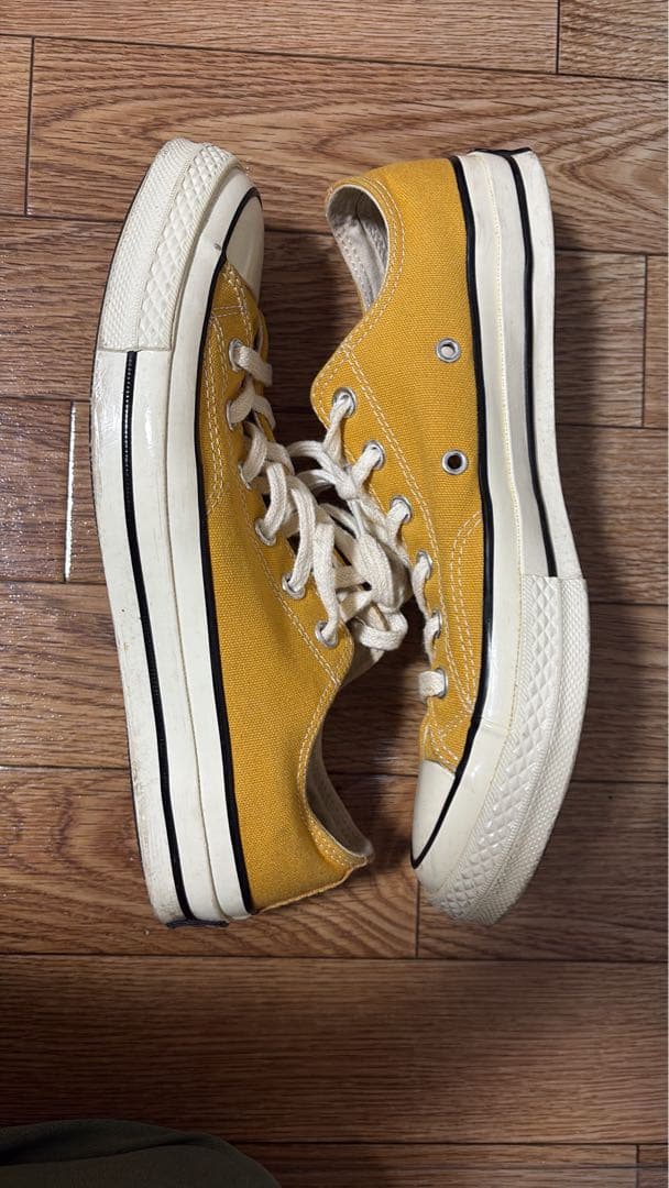【CONVERSE ct70 】 イエロー 26.0cm